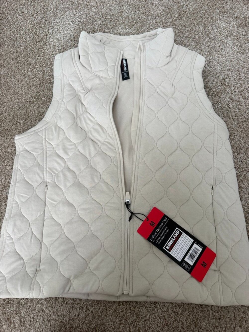 Kirkland, White/Creme Brand New Vest